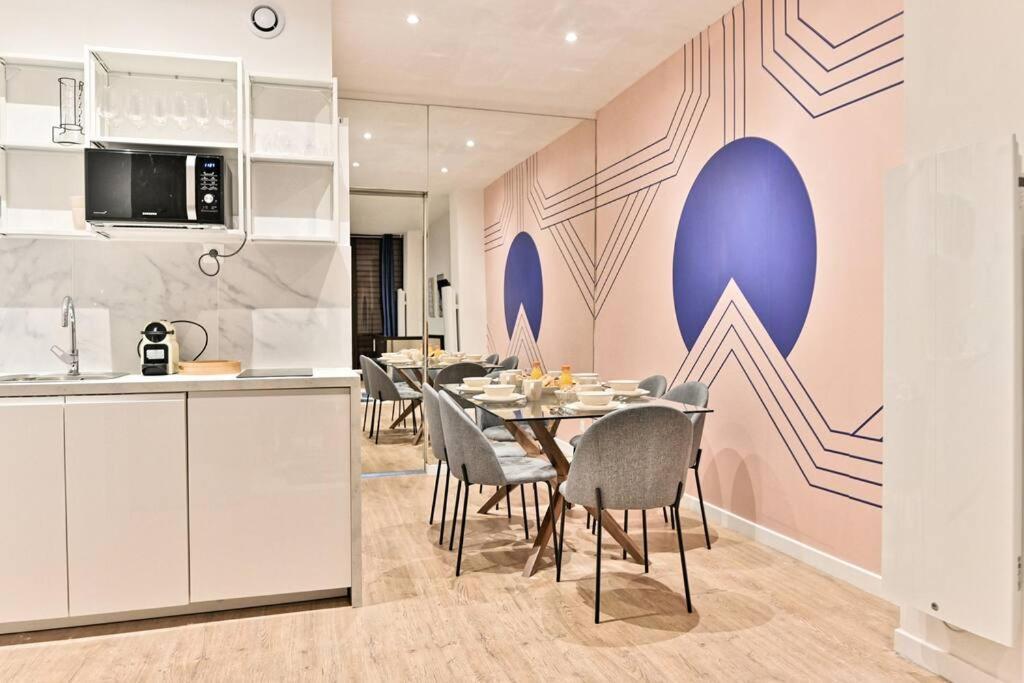 Appartement Central Proche Atelier Des Lumieres Paris Dış mekan fotoğraf